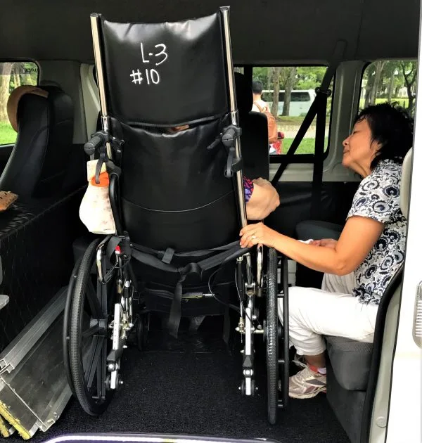 maxi cab minibus wheelchair transfer singapore