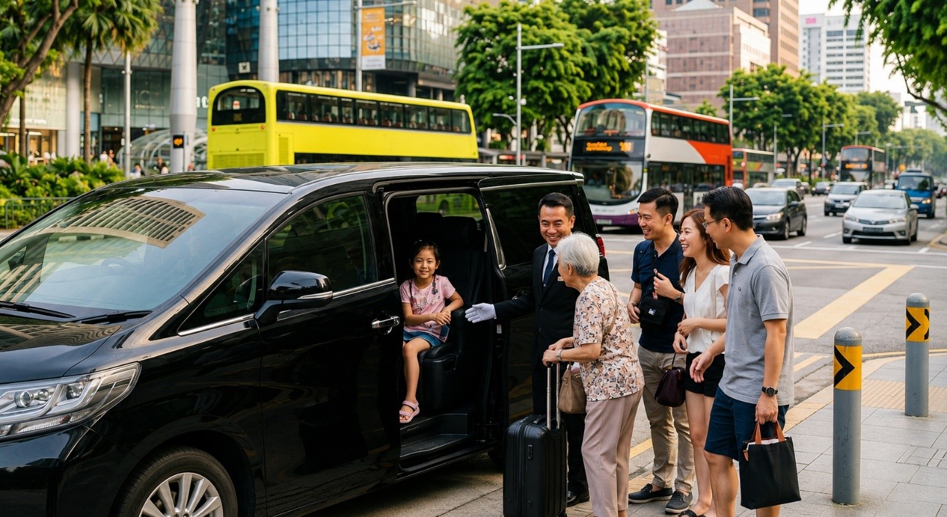 Best Hourly Maxi Cab Service in Singapore