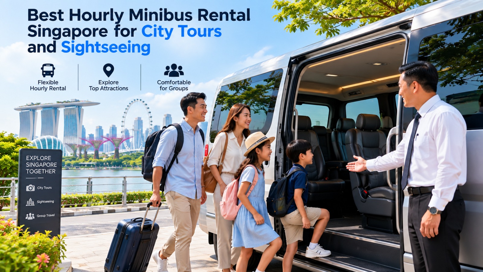 Hourly Minibus Rental Singapore