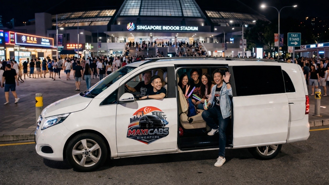 Maxi Cab for Concert & Event Pickup