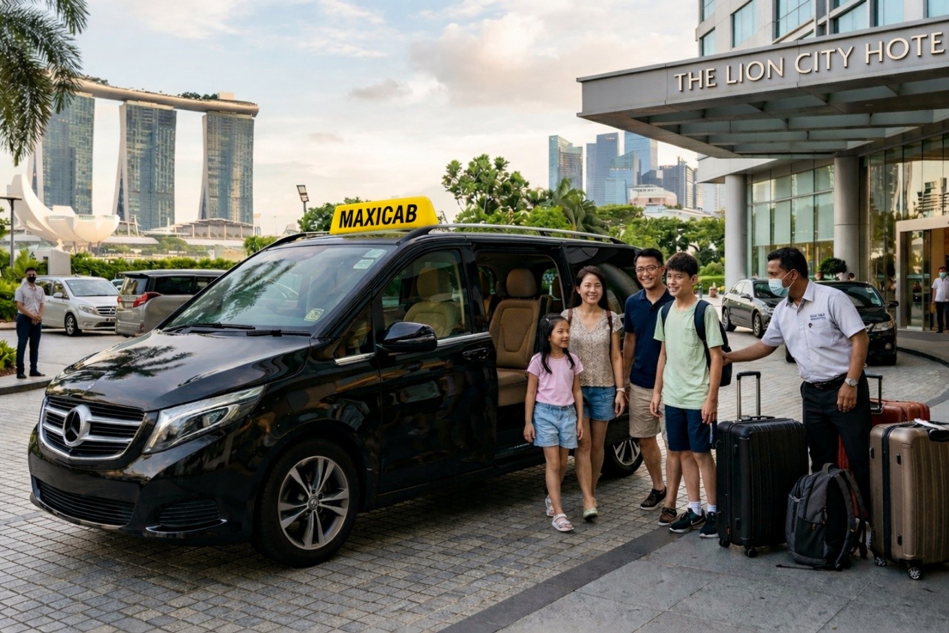 Maxi Cab for Hotel Transfers
